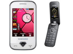 Samsung S7070 and S5150, the new Diva phones unveiled