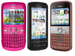 Nokia introduces new family of social networking handsets
