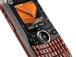 Motorola Clutch i465 push-to-talk QWERTY phone announced