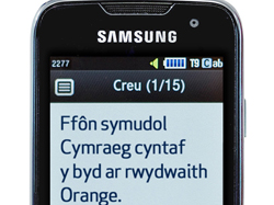 Orange to release first Welsh language phone