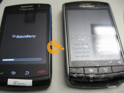 Photos of BlackBerry Storm 2 surface